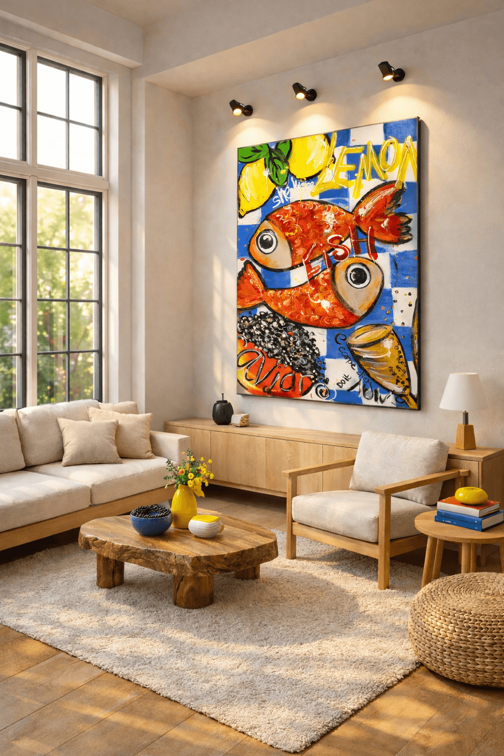 Fish & Lemon — woonkamer